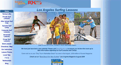 Desktop Screenshot of elportosurfschool.com